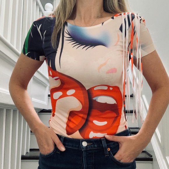 Miss Sixty Tops - Open back t-ahirt